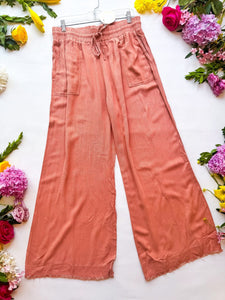 Umgee Mauve Linen Pants -ext