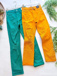 Mustard Colored Jeans