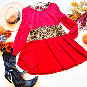Umgee Rust Layered Dress