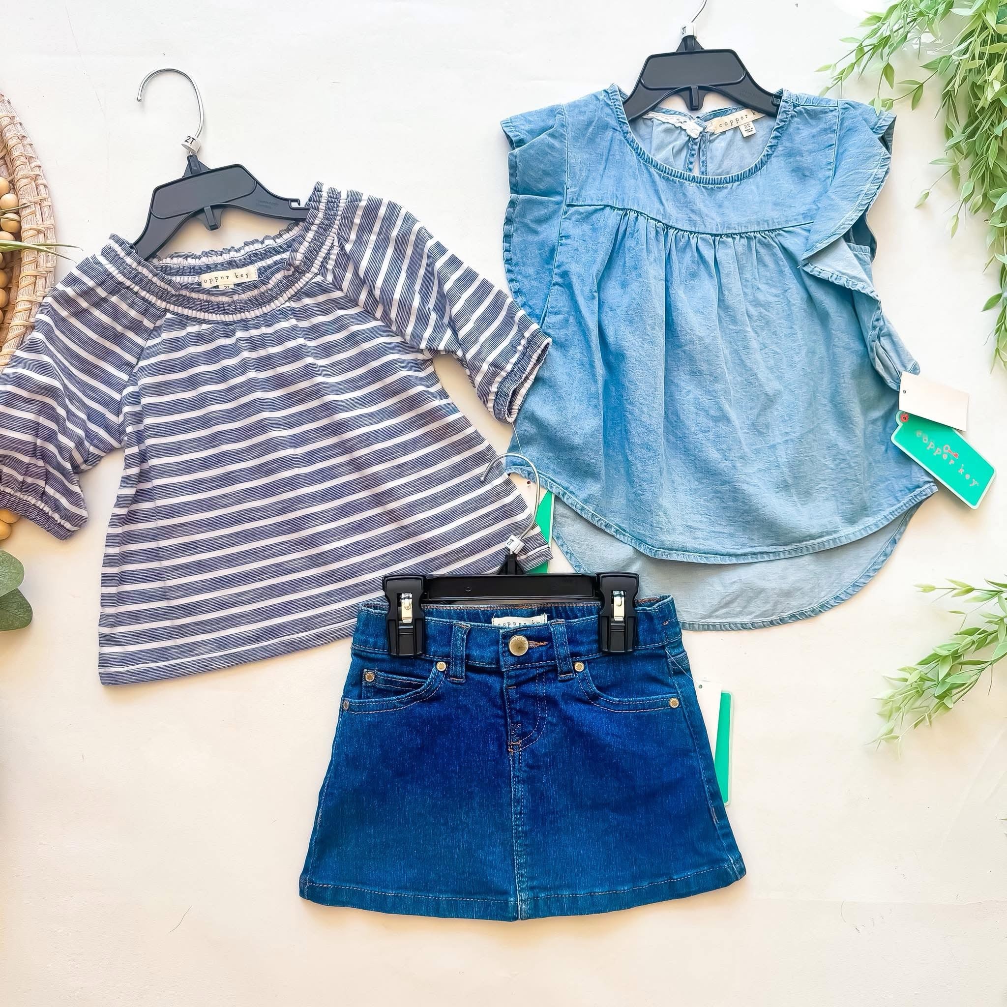 Kids Denim Skirt