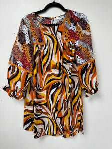 Tiger Swirl Dress