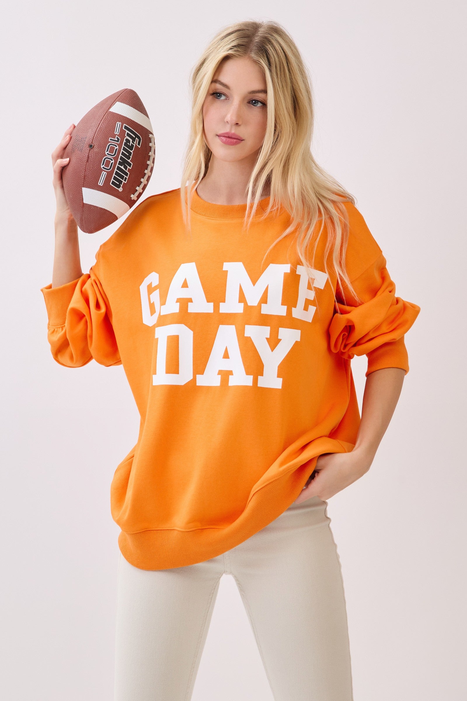 Game Day Sweatshirt Orange